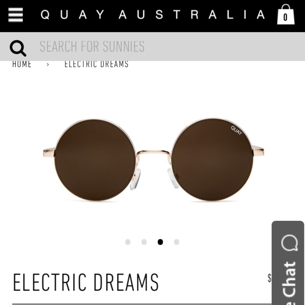 NWT QUAY Electric Sunnies